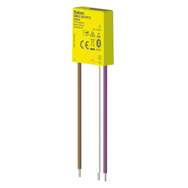 Theben DIMAX 540 APP B App-Controlled Mini Flush Dimmer
