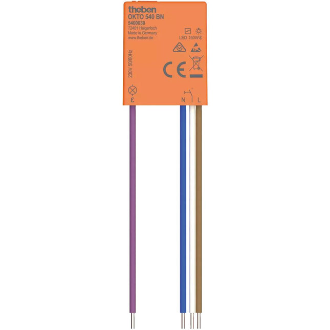 Theben OKTO 540 BN Mini Flush Electronical Latching Relay