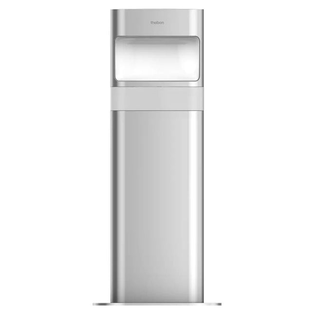 Theben theLeda D B AL Led Lamp (Short) Floor-Mounted 8.5 Watt Aluminum Spot 3000 K Warm White Motion Detector