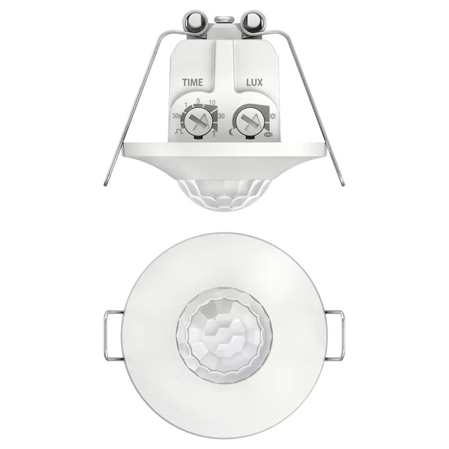Theben thePiccola P360-100 DE WH Presence Detector (PIR) Mini Presence Detector Ceiling Installation Recessed Ceiling Installation White