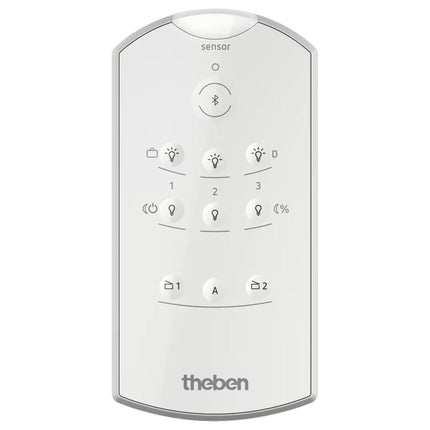 Theben theSenda B Remote Control Communication theSenda Plug App and detectors/LED lamps