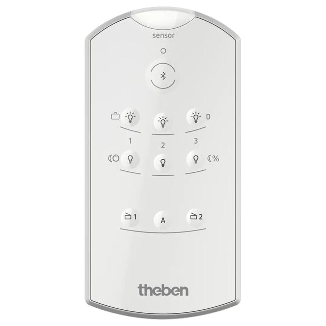 Theben theSenda B Remote Control Communication theSenda Plug App and detectors/LED lamps